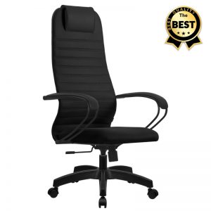 GP008-0009 - Καρέκλα γραφείου Darkness Megapap με διπλό ύφασμα Mesh χρώμα μαύρο 66