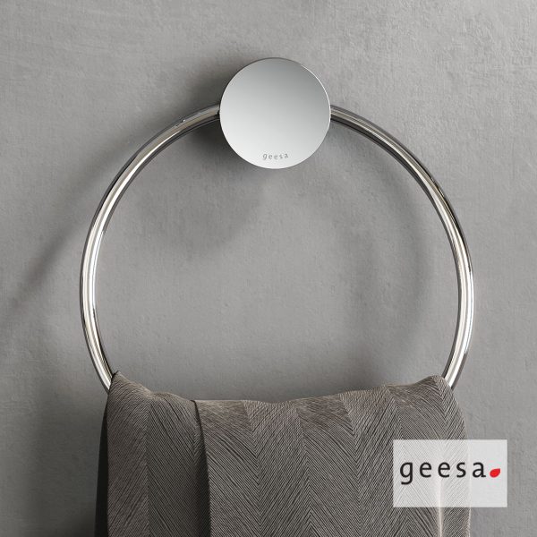 Geesa Opal 7204 Chrome - Κρίκος μπάνιου YouBath.gr 300-7204-100