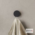 Geesa Opal 7245 Black Matt - Αγκιστρο μπάνιου | YouBath.gr
