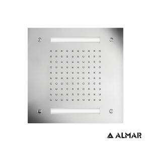 Almar Temptation E044172 Easy Light Inox - Κεφαλή Οροφής Εντοιχισμού Youbath.gr