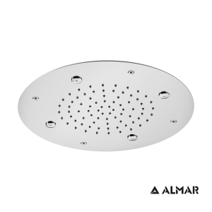 Almar Round Mist Temptation E044219 Chrome - Κεφαλή Οροφής Εντοιχισμού Youbath.gr