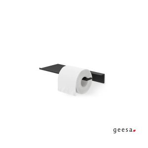 Geesa Leev 8209 Black Matt - Χαρτοθήκη με Εταζερα