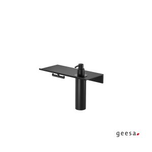 Geesa Leev 8216 Black Matt - Εταζερα με διανομεα και αγγιστρο Youbath.gr