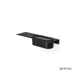 Geesa Leev 8220 Black Matt - Εταζερα με μπουκαλοθηκη Youbath.gr