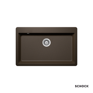 Schock Mono 1509 Bronze - Νεροχύτης Κουζίνας Γρανίτη 83,8x53 Youbath.gr