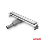 Wirquin Flat Linear 40 - Γραμμικό Σιφώνι Δαπέδου Inox YouBath.gr