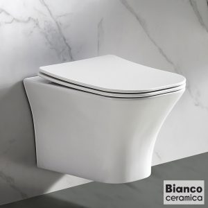 Κρεμαστη λεκανη Bianco Ceramica Delia 49 Rimless DL11000SC