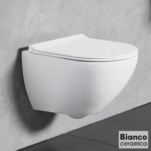 Κρεμαστη λεκανη Bianco Ceramica Remo 52 Rimless RM11000SC-300