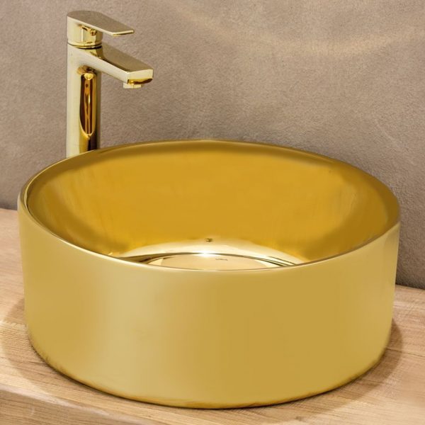 Χρυσός Νιπτήρας Μπάνιου Style Gold