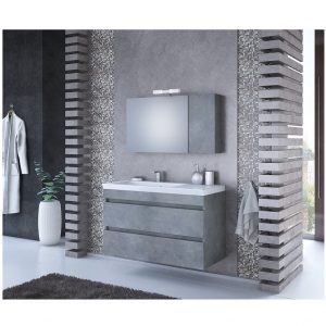 Κρεμαστό έπιπλο μπάνιου Luxus 100 Granite